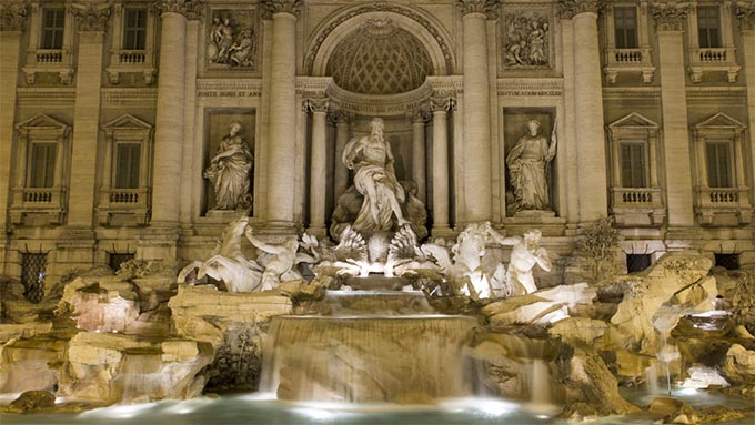 Neptun der Fontana di Trevi