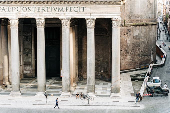 Säulen des Pantheon